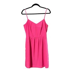 J.Crew Womens Size 8 Pink Cami Dress With Pockets Style 43785